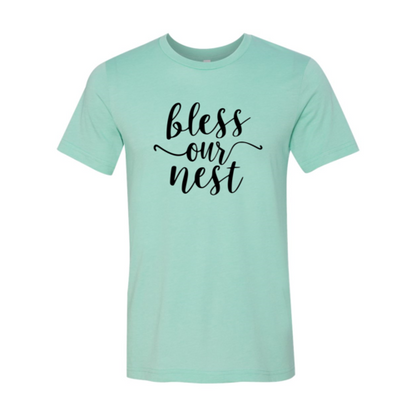 Crewneck Graphic Tees | Bless Our Nest Shirt | Enchanted Threads