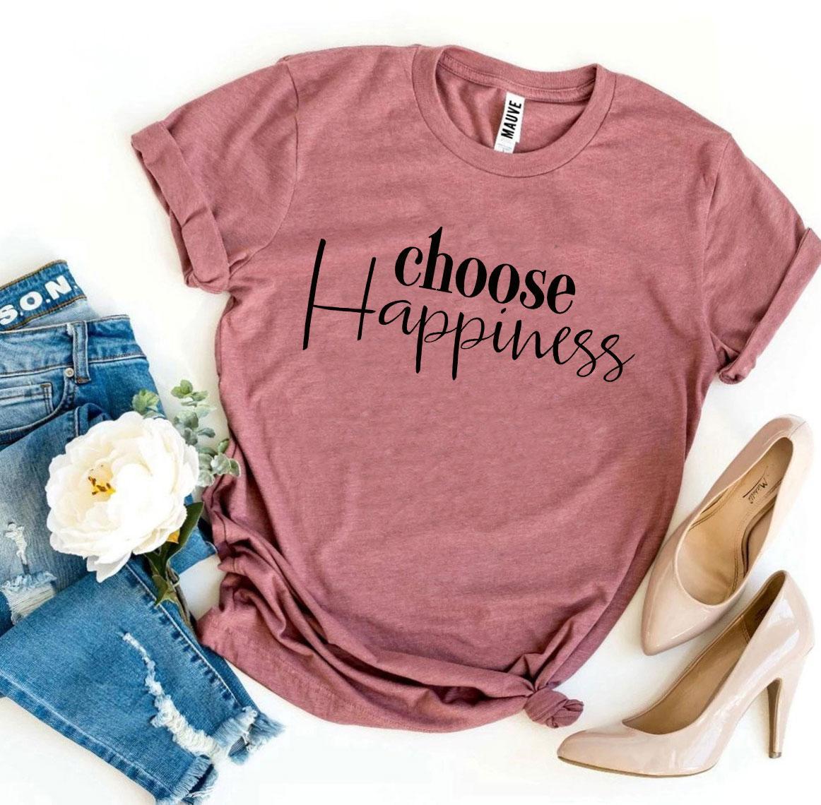 Choose Happiness T Shirt | Enchanted Threads