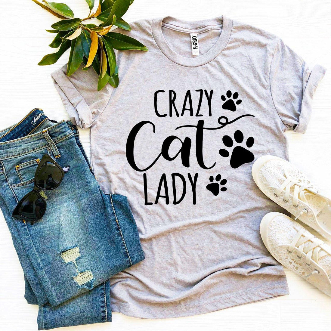 Crazy Cat Lady T Shirt | Enchanted Threads