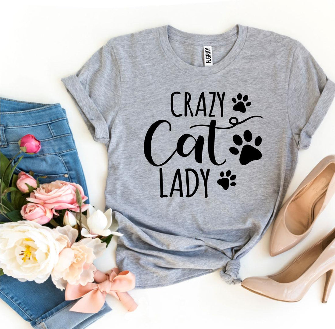 Crazy Cat Lady T Shirt | Enchanted Threads