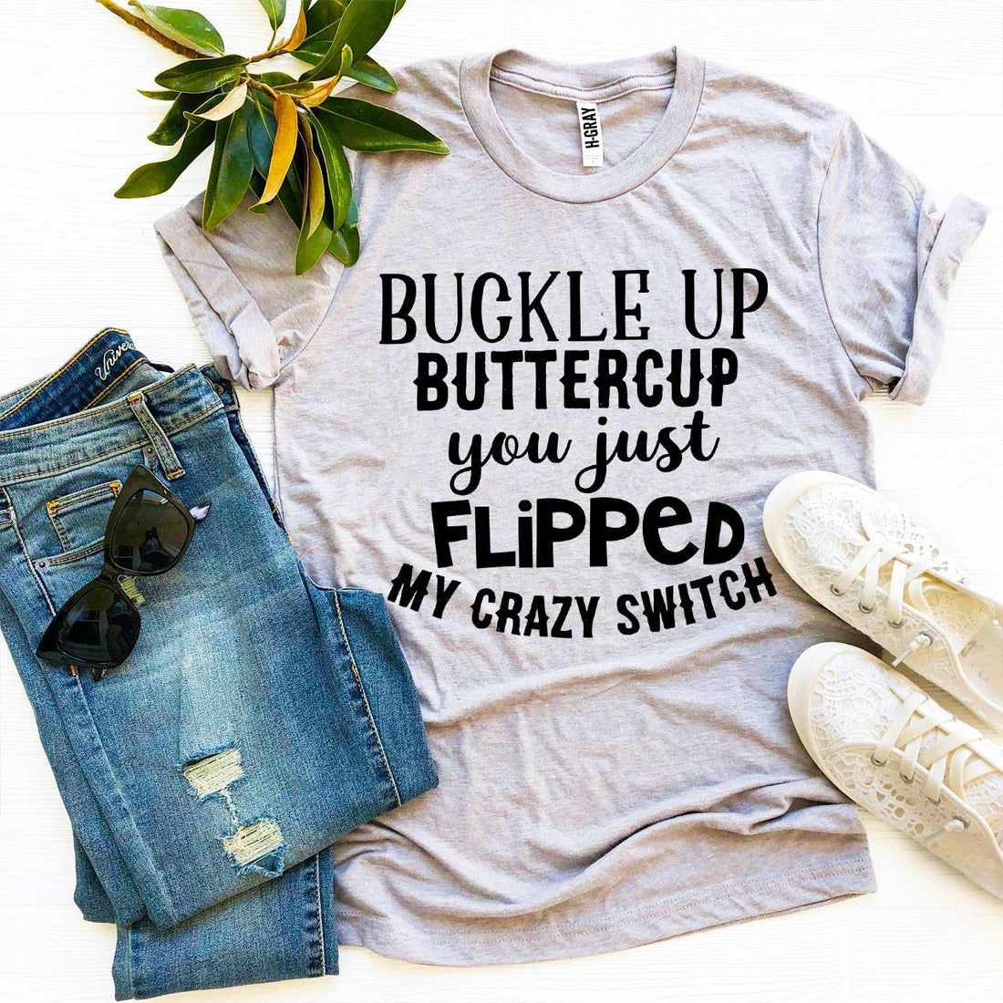 Soft Graphic Tees | Buckle Up T-shirt | Enchanted Threads